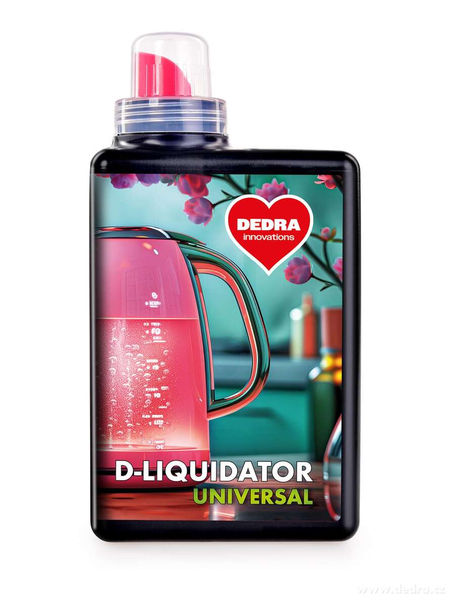 D-LIQUIDATOR odstraňovač vodného kameňa do spotrebičov ECO koncentrát