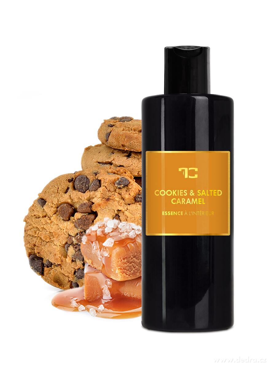 COOKIES & SALTED CARAMEL parfumová esencia do aromalámp a difuzérov PARFUMIA® ESSENCE À L'INTÉRIEUR
