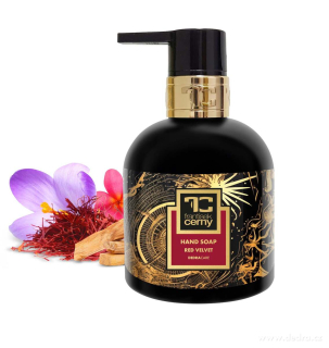 RED VELVET exkluzívne šetrné tekuté mydlo s glycerínom a Aloe vera