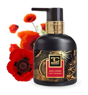 POPPY MEADOW zvláčňujúce telové mlieko s mandľovým olejom