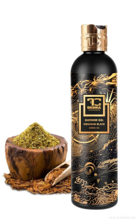 OBSIDIAN BLACK exkluzívny šetrný sprchový gél s glycerínom a Aloe vera